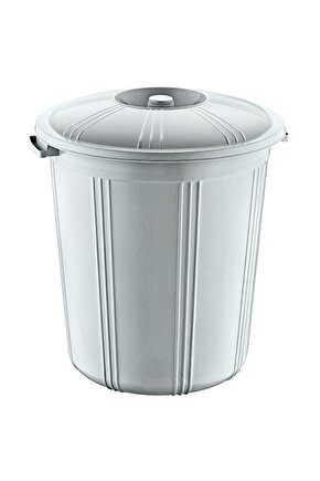 4 Adet Akay Plastik Battal Çöp Varili 50 lt Ak217