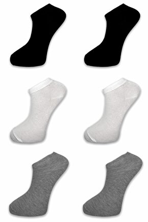 1. Kalite Erkek Patik Çorap 6lı