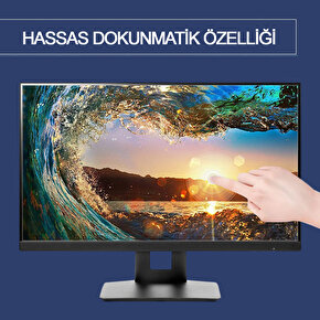 HP M27fw (2H1A4AS) Premium Monitör Ekran Koruyucu Kırılmaz Nano Cam