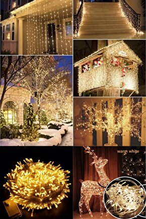 5 Metre 100 RGB Animasyonlu Renkli Işık Noel Ağacı Yılbaşı Parti Süslemesi Ev Dekorasyonu