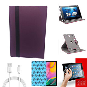 Technopc Ultrapad UP10.S21LA 10.1 HD Nano Cam+Üniversal Tablet Kılıfı+Sarj Kablosu Seti