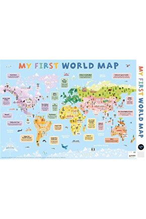 My First World Map Poster