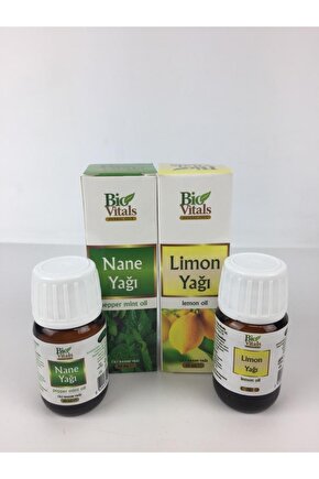 Biovitals Nane-limon Yağı 20ml 2 Li Şifa Seti