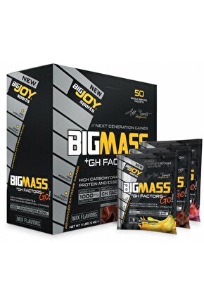 Bigmass Mass Gainer Gh Factors Karbonhidrat Protein Mix 50 Sachet