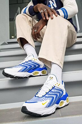 Air Max Tailwind TW White Unisex Sneaker Günlük Spor Ayakkabı Beyaz Mavi