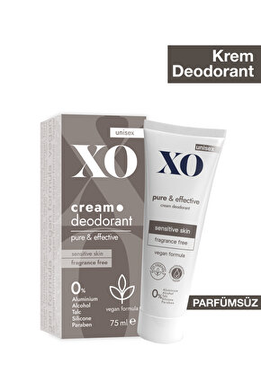 Pure Effective Parfümsüz Krem Deodorant 75 ml
