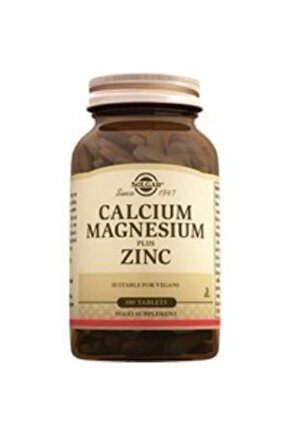 Calcium Magnesium Plus Zinc 100 Tablet