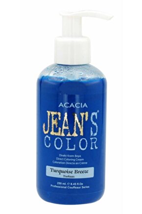 Jeans Color Saç Boyası Turkuaz 250ml Turkuaz Arus06