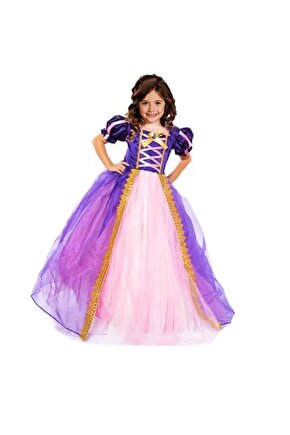 Rapunzel Parti Kostumü