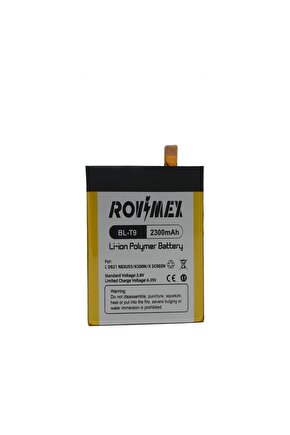 Lg Nexus 5 D821 (bl-t9) Rovimex Batarya Pil