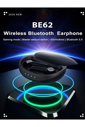 Be62 Tws Kızaklı True Wireless Bluetooth Kulaklık