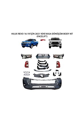 Toyota Hilux Makyajlı Dönüşüm Body Kit Seti 2016  2021