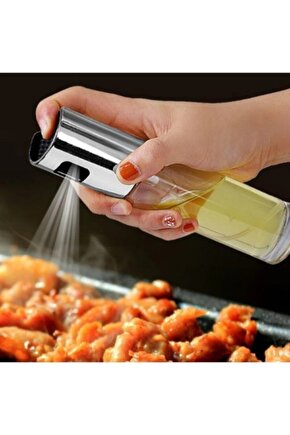 Sprey Cam Şişe Zeytinyağı, Sirke, Yağ Püskürtücü Yağdanlık 100 Ml Fma811067