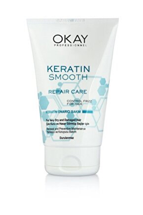 Keratin Smooth Onarıcı Durulanmayan Bakım Kremi 100ml
