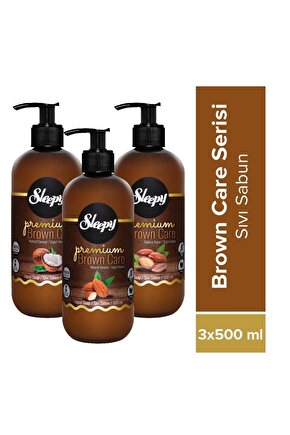 Premium Brown Care Serisi Sıvı Sabun 3x500 Ml