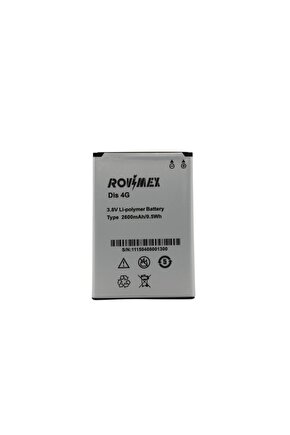 General Mobile 4g Android Rovimex Batarya Pil