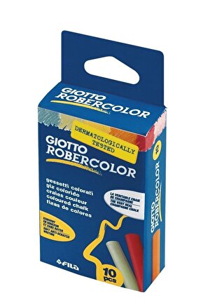 Robercolor Tebeşir Karışık Renkli 10`lu Kutu