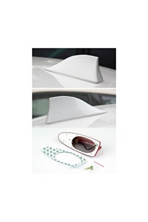 Peugeot 301 Beyaz Balina Anten Kolay Montaj Edilen Yüksek Çekim
