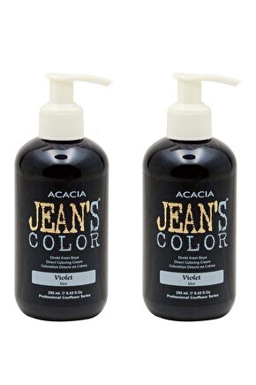 Jeans Color Mor Violet Saç Boyası 250 ml 2 Adet