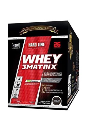 Whey 3 Matrıx Protein Tozu 780 gr 30*26 Chocolate