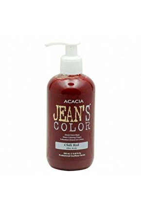 Jeans Color Saç Boyası Biber Kızılı 250 Ml