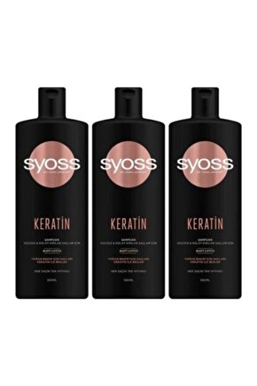 Keratın Mükemmelliği Şampuan 500 ml X 3 Adet