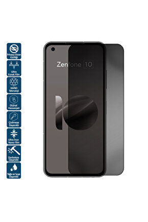 Asus Zenfone 10 Privacy Hayalet Nano Ekran Koruyucu Film
