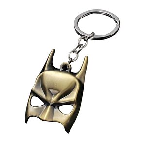 Batman Mask  Metal Anahtarlık (Sarı)