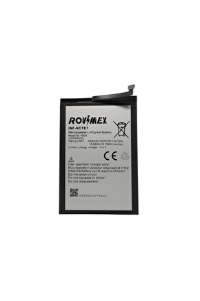 Infinix Note 7 Rovimex Batarya Pil
