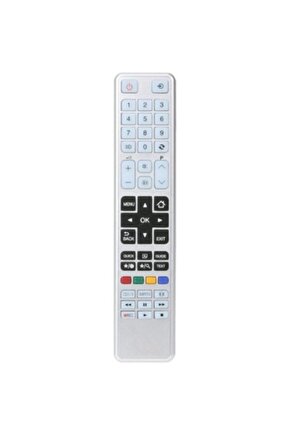 Ct-8054 Netflix Tuşlu Beyaz Lcd-led Tv Kumanda