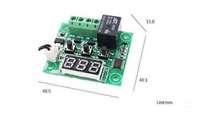 W1209 12V DC Dijital Termostat Sıcaklık Kontrol Devresi Sensörlü