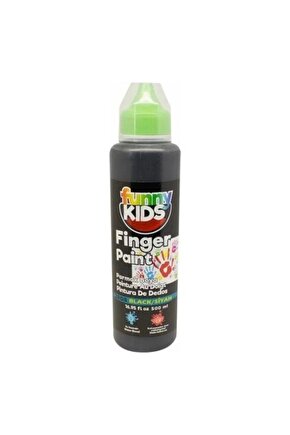 Funny Kids Parmak Boyası 500ml Siyah