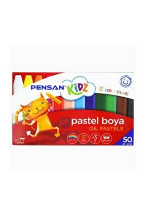 Kidz Pastel Boya 12 Renk