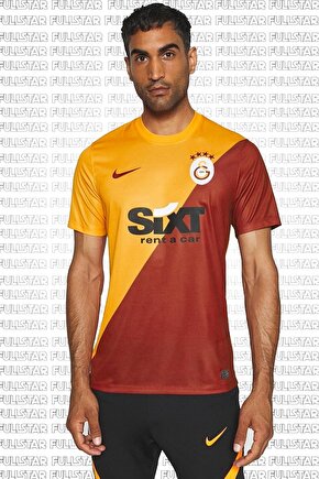 Galatasaray GS 2021 2022 4 Yıldızlı Sixt Orijinal iç Saha Maç Forması