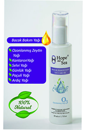 Bacak Bakım Yağı, Ozonlanmış Zeytin Yağı, Kantaron, Selvi,Frankincense,Paçuli,Ardıç Yağı