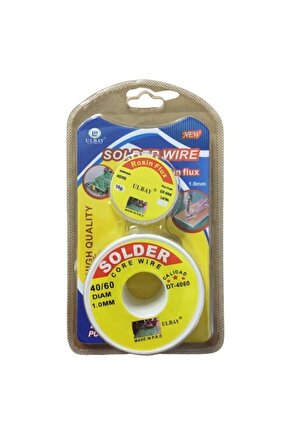 Solder Wire+rosin Lehim Teli Pastası 2li Set
