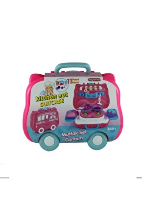 562 By Toys, 16 Parça Mutfak Set Valizim  +24 Ay