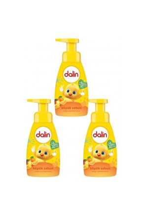 Köpük Sabun Mango ve Portakal Kokulu 200 ml X 3 Adet