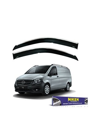 Mercedes Vito Cam Rüzgarlığı Kromlu 2015