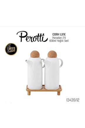 Cork Line 2 Li 600 Ml Yağlık Sirkelik Seti
