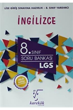 8. Sınıf Lgs Ingilizce Soru Bankası - Nurdan Karpuz 9786052247976