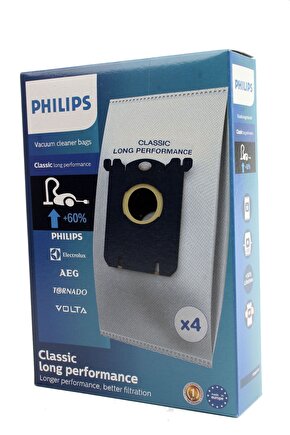 Philips Xd3110-09 Uyumlu Toz Torbası 4 Adet