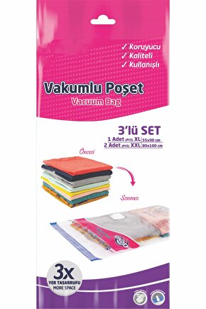 Vakumlu Poşet