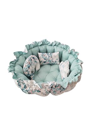 Babynest-uyku Ve Oyun Minderi Pamuk Kumaş