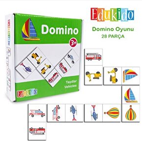 Domino Taşıtlar Eğitici Oyun
