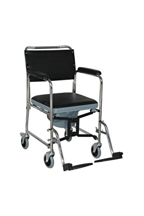 P689 Banyo Tuvalet Duş Wc Koridor Ev Içi Hasta Yaşlı Engelli Tekerlekli Sandalyesi