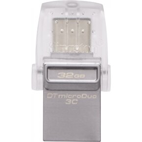 Kingston DataTraveler MicroDuo 3C DTDUO3C32G 32 GB Usb 3.1 Flash Bellek