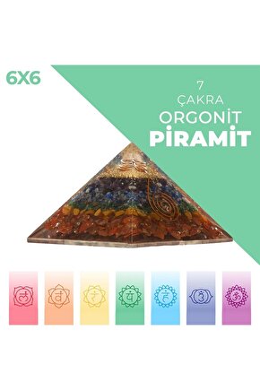 Çakra Orgonit Piramit (küçük)