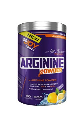 Arginine Powder L-arginine Amino Asit Limon Aroma 500g