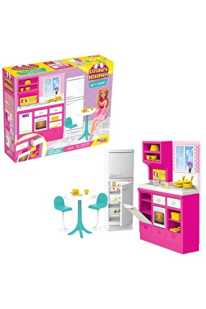 Lindanın Mutfağı - Mutfak Oyuncak - Mutfak Seti - Barbie Mutfak Seti